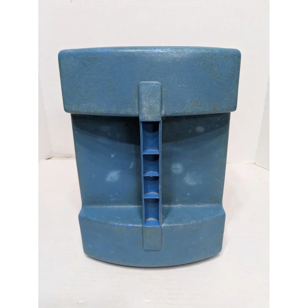 Rubbermaid 1922 Cooler‎ Blue Gray Vintage Union Bricklayers Allied Craftsmen USA